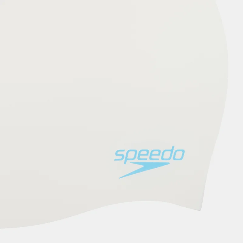 speedo Kids' Plain Moulded Swimming Cap