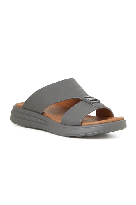 GEOOMNII Mens Arabic Sandals in GREY | Comfortable Everyday Footwear