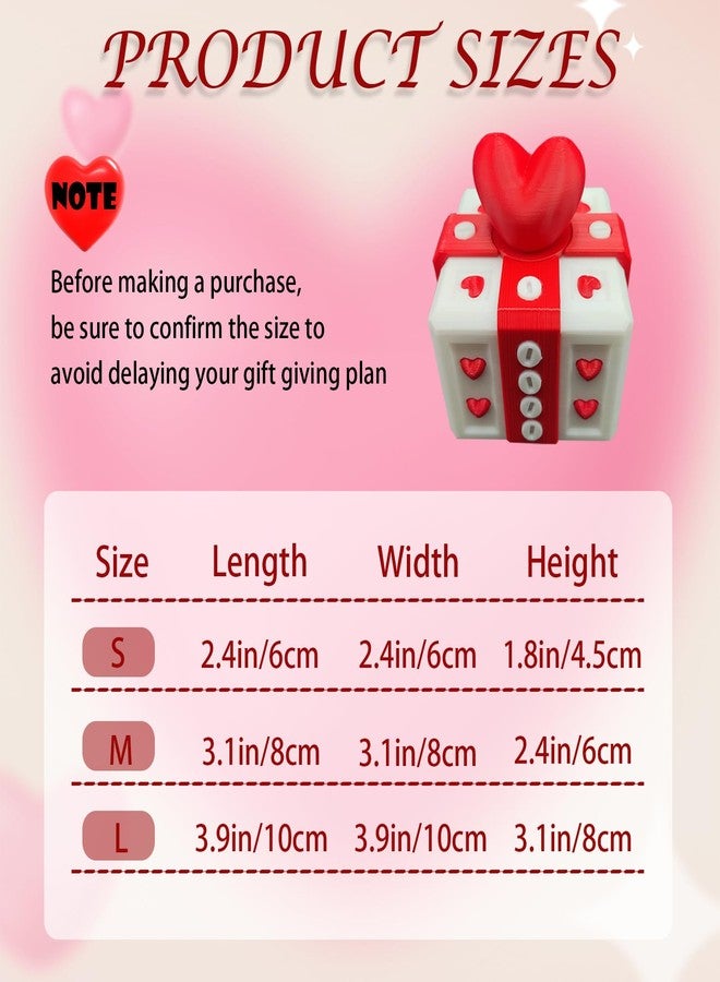 Ldmfcpa Annoying Gift Box with Screws, Annoying Present Prank Screw Box, Money Card Container Novelty Box, Take Apart Puzzle Surprise Funny (All Pink-Medium Size - Image 2