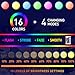 MIAOKE Pool Toys 16 Inch 5 Pack 16 Lighting and 4 Modes LED Beach Ball with Remote ControlSuitable for Pool Games Night Summer Pool PartyOutdoor Everybody Family Games - Image 4
