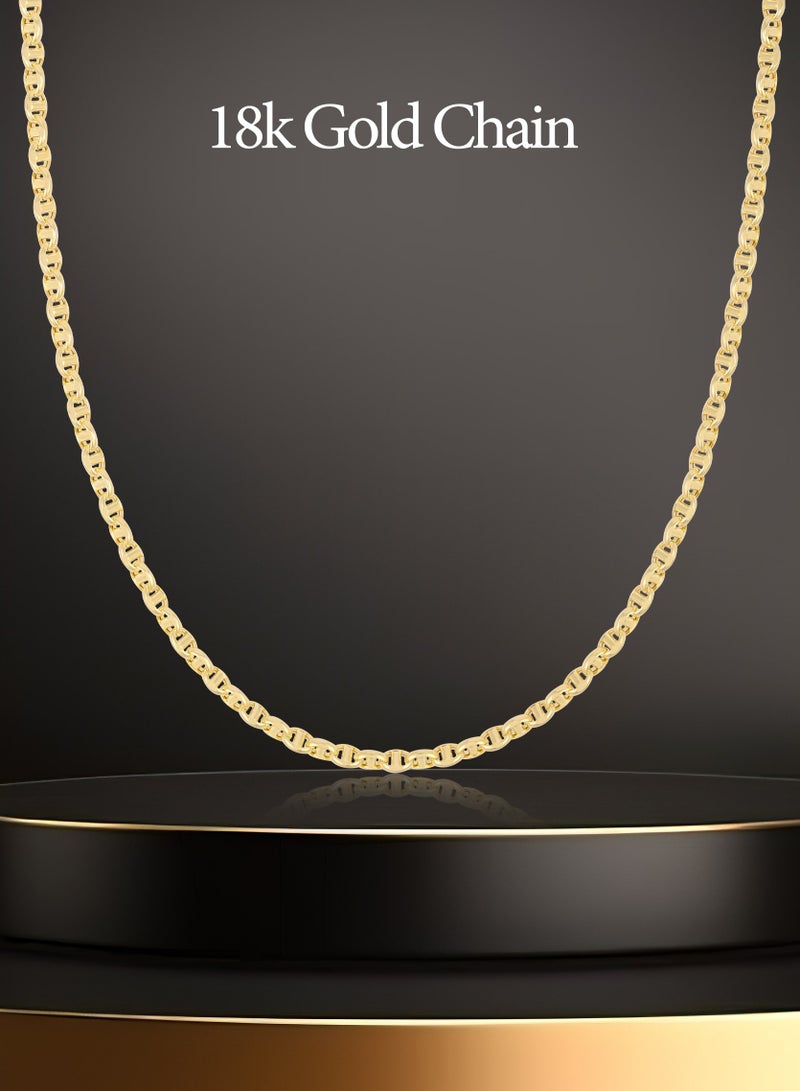 BAFLEH JEWELLERY Modern Gold Chains for Him & Her: 18kt Unisex Collection  - Image 3