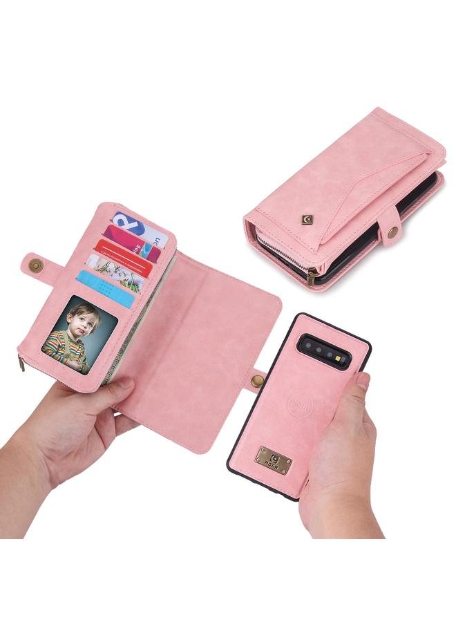 اس-توب جراب هاتف Samsung Galaxy S10+ متعدد الوظائف بسحاب ومحفظة جلدية - Image 4