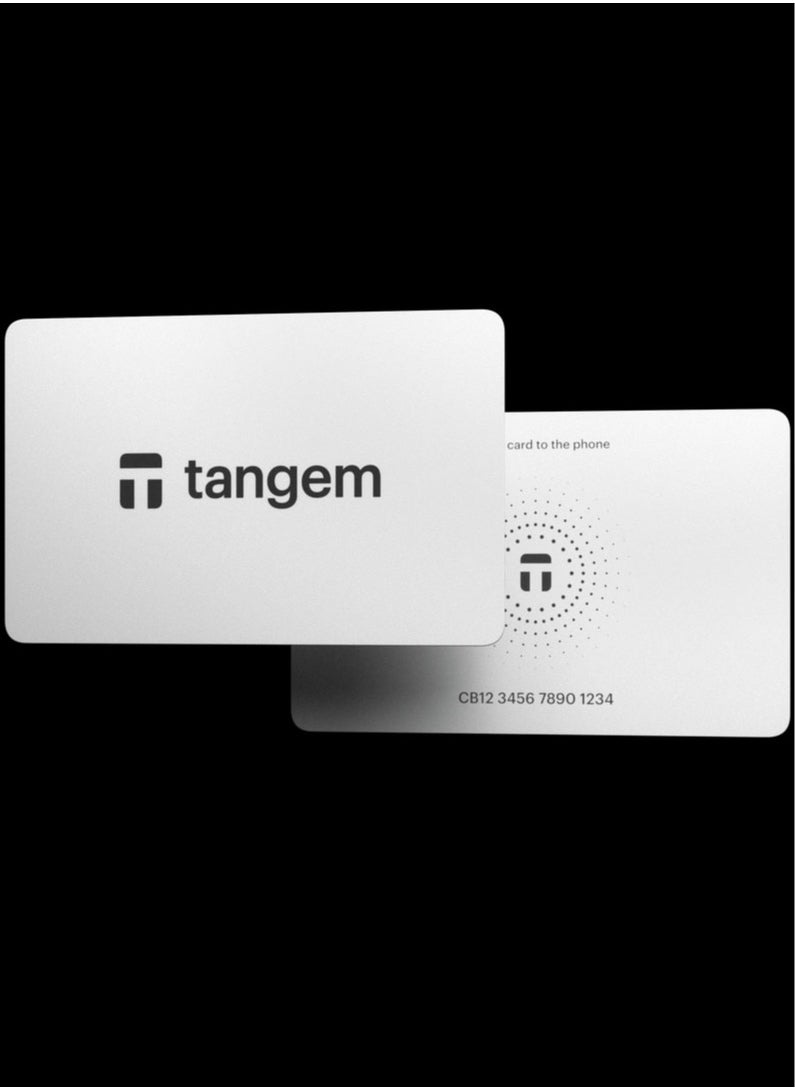 tangem Tangem Crypto Hardware Wallet 2.0 [PACK OF 2 Cards] - White  - Image 5