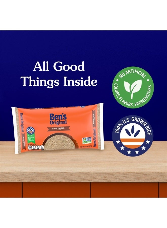 BENS ORIGINAL Whole Grain Brown Rice, 2 lb Bag  - Image 5