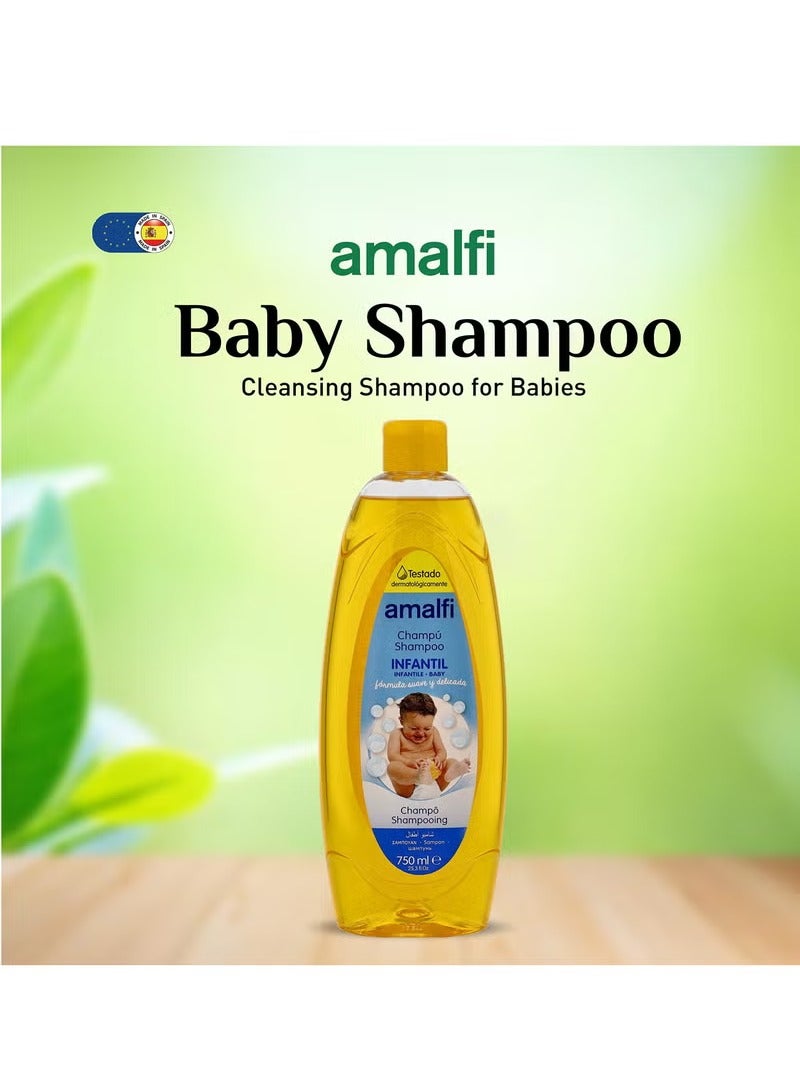 امالفي شامبو للأطفال 750 مل عبوة من قطعة واحدة - Image 2