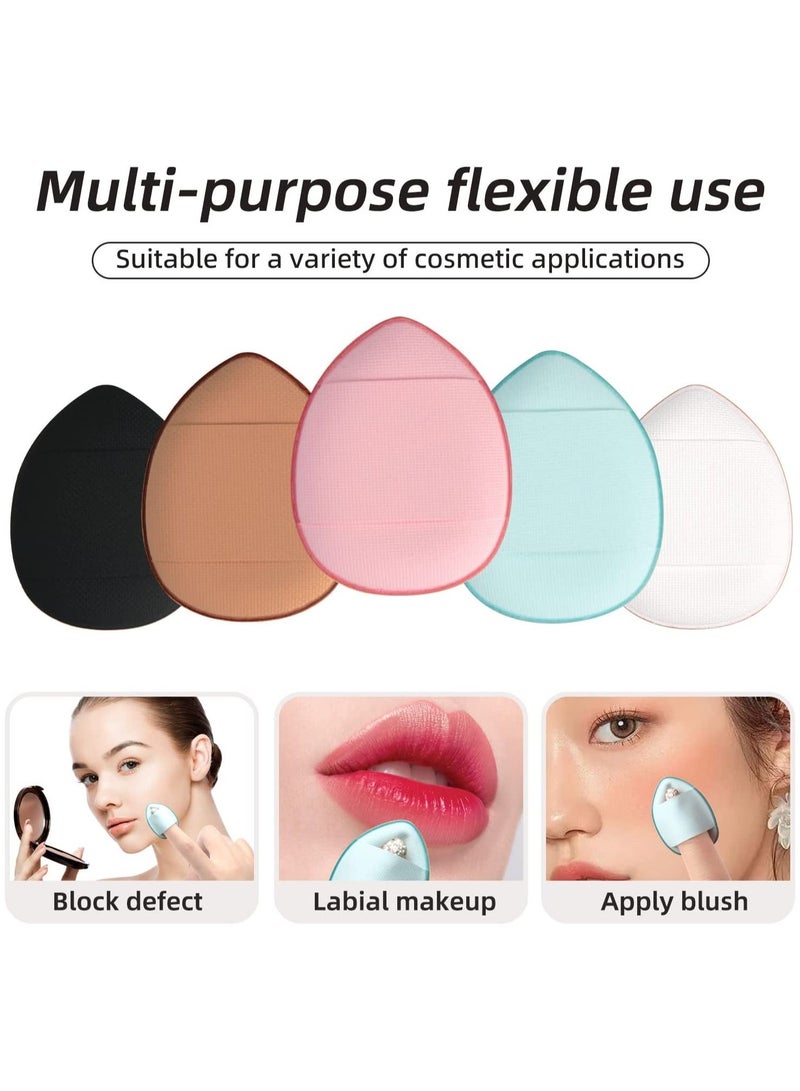 12 Pcs Mini Makeup Puff Suitable For Foundation Concealer Eye Shadow Beauty Makeup Tools - Image 1
