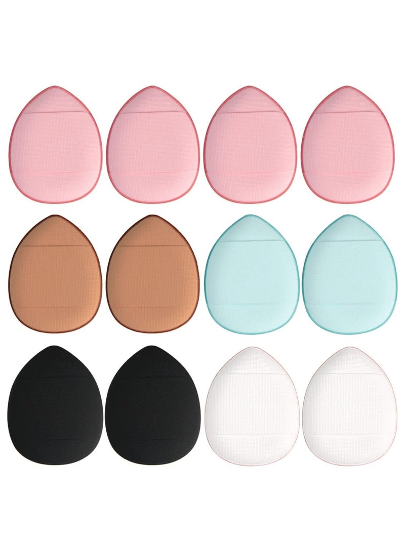 12 Pcs Mini Makeup Puff Suitable For Foundation Concealer Eye Shadow Beauty Makeup Tools - Image 4