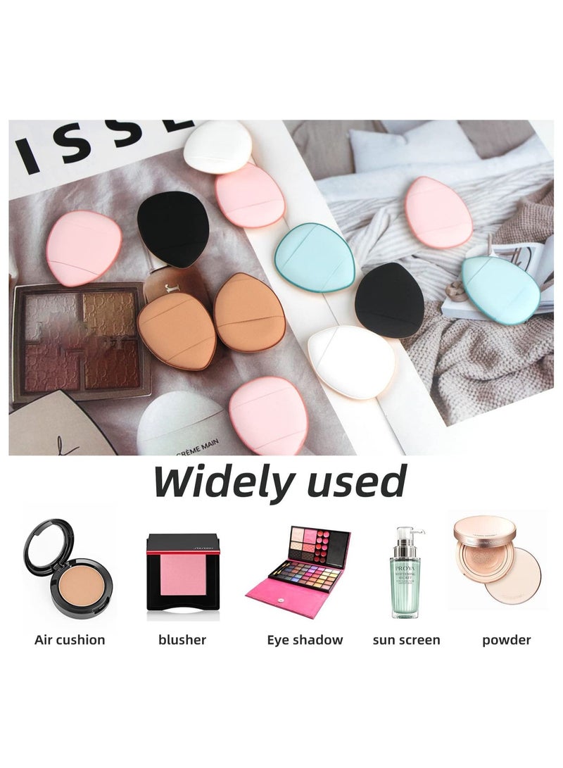12 Pcs Mini Makeup Puff Suitable For Foundation Concealer Eye Shadow Beauty Makeup Tools - Image 5