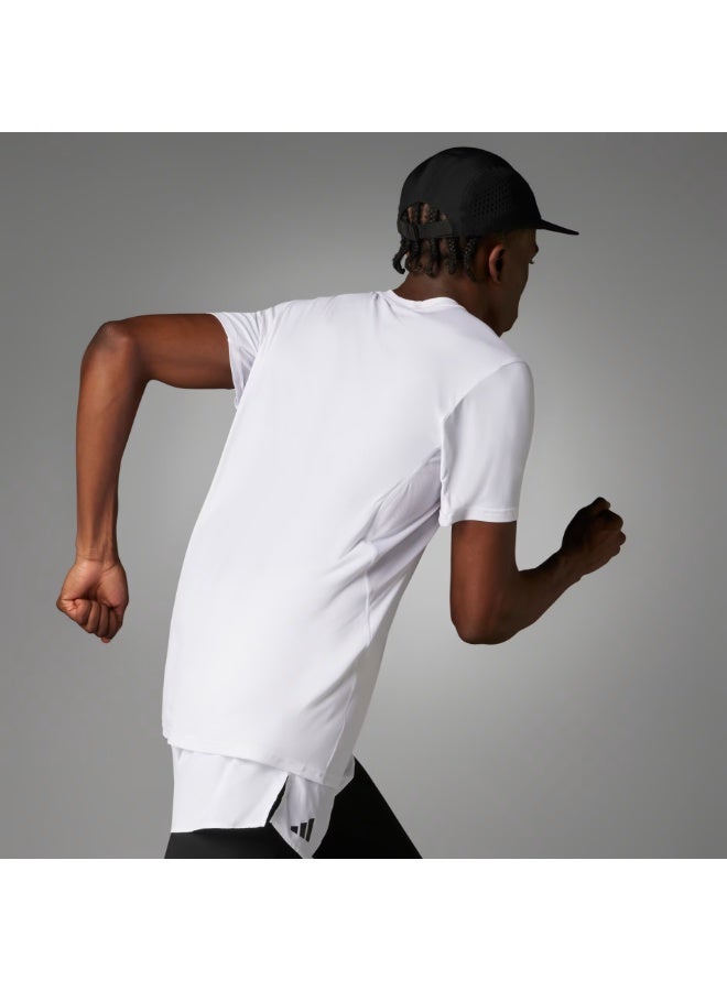 adidas Adizero Essentials Aeroready Running T-Shirt - Image 4
