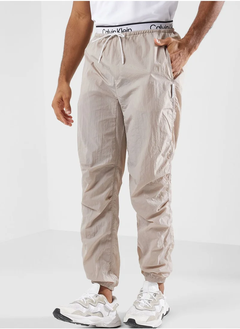 Calvin Klein Sports Logo Woven Pants