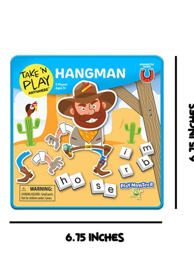 PlayMonster Patch Products Take 'N' Play Anywhere Magnetic Game-Hangman, Other, Multicoloured - Image 2