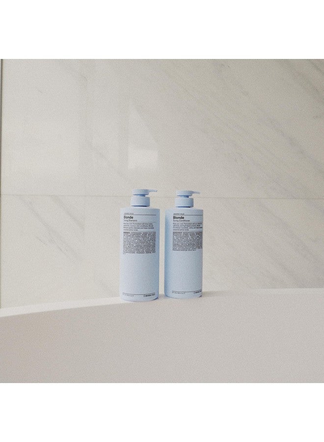 J Beverly Hills J Beverly Hills Blue Blonde Toning Conditioner with Vitamin B5 to Tone Brassy Hair, (32 Oz)  - Image 2