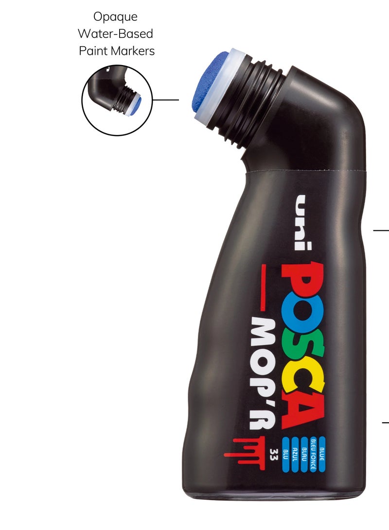 POSCA Mop'r Water Based Permanent Paint Marker Green - Image 2