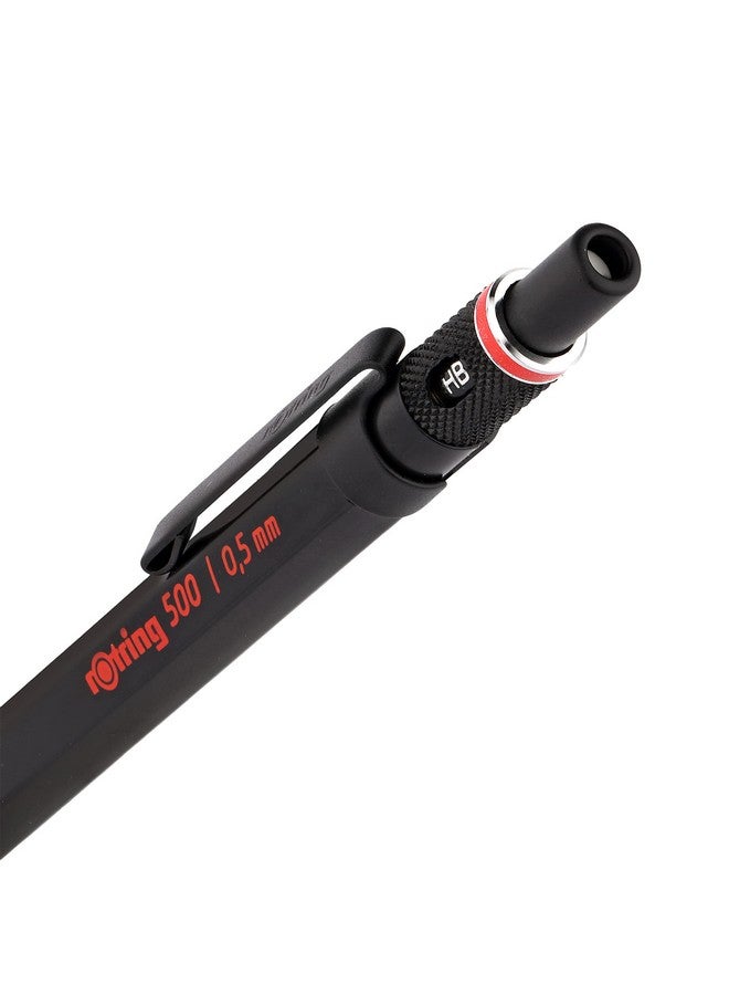 Rotring 500 0.5mm Mechanical Pencil, Black (502505N) (1904725) - Image 5