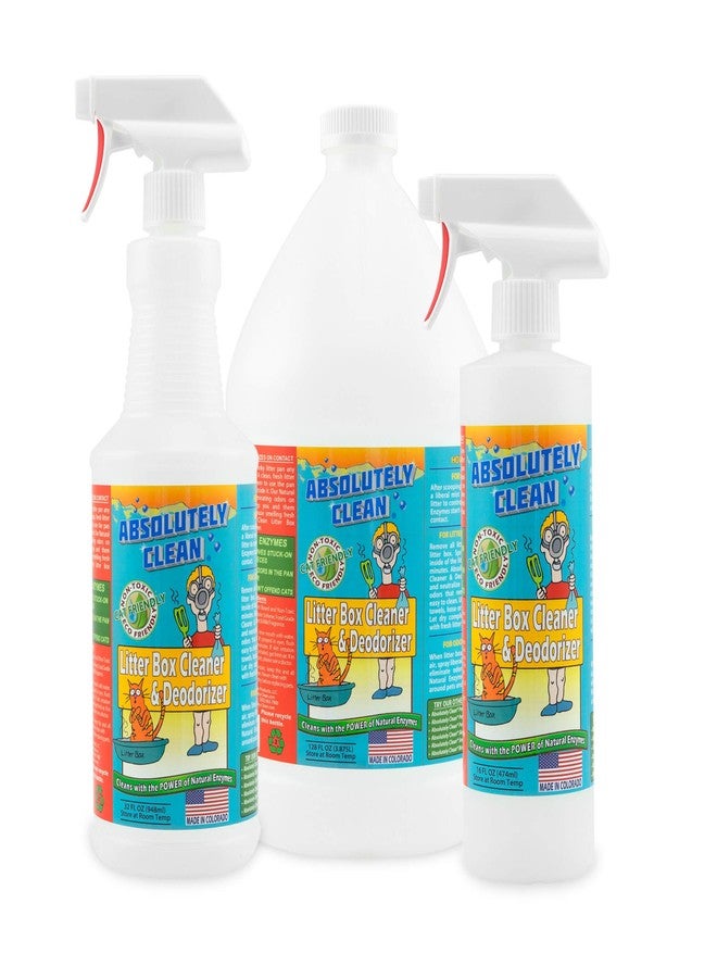 Absolutely Clean Litter Box Cleaner and Odor Eliminator, Eliminate Odors Quickly, Neutralizes Urine and Feces Odors in The Air and The Box, Make Litter Last Longer - Image 2