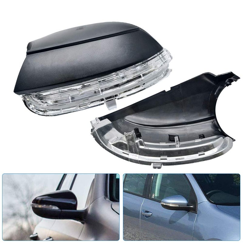 MACHSWON For VW Golf Right Side Wing Mirror Indicator LED Turn Signal Light lamp durable Right Side Wing Mirror Indicator LED Turn Signal Light Fits VW Golf universal