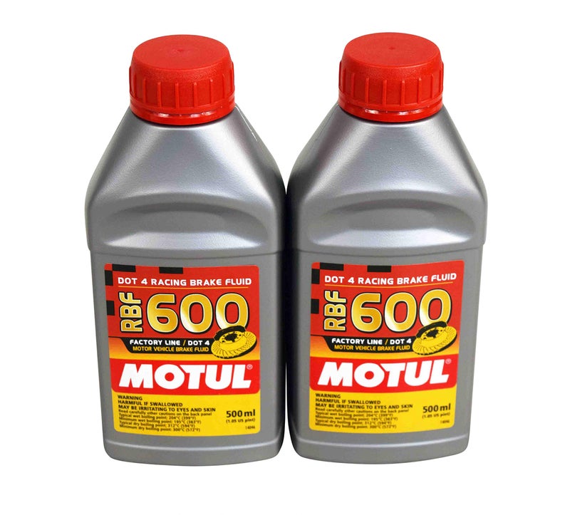 Motul MTL100949 8068HL RBF 600 Factory Line Dot-4 100 Percent Synthetic Racing Brake Fluid-500, 300. ml, 2 Pack - Image 1