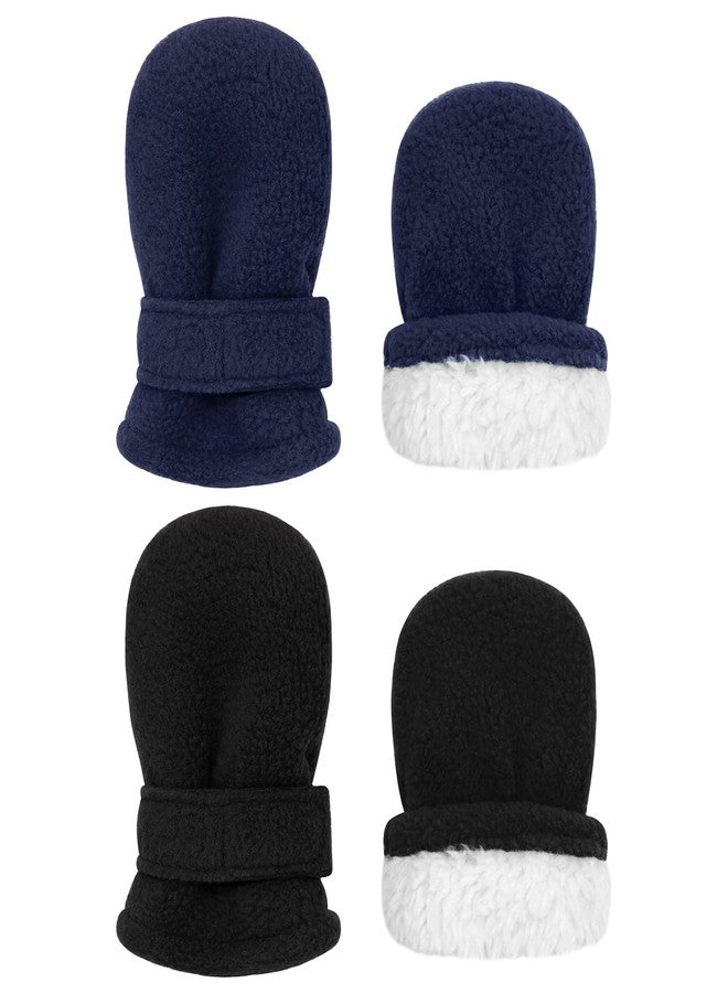 Sarfel Infant Mittens Winter Infant Winter Mittens 6-12 Months Baby Winter Mittens Baby Boy Mittens Sherpa Baby Gloves Winter - Image 1