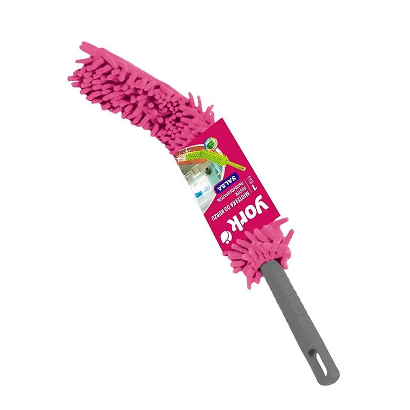 YORK Foldable Microfiber Duster with Adjustable Telescopic Handle Ideal for Cleaning Corners in Home Office Convenient and Versatile Cleaning Tool 099030 - Image 1