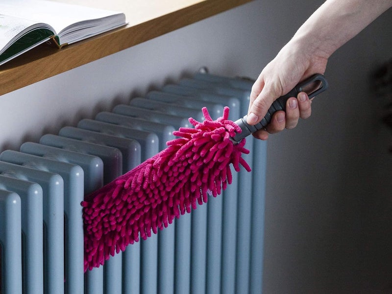YORK Foldable Microfiber Duster with Adjustable Telescopic Handle Ideal for Cleaning Corners in Home Office Convenient and Versatile Cleaning Tool 099030 - Image 3
