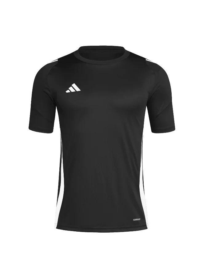 Adidas Adidas Tiro24 Jsy Black Jersey (Short Sleeve) Jerseys For Men