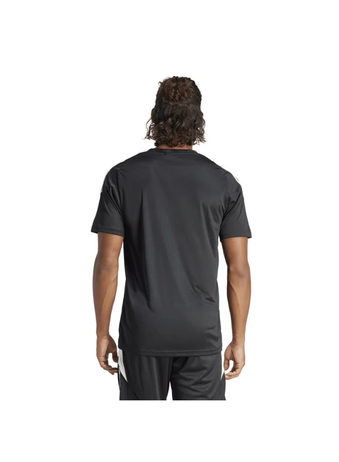 Adidas Adidas Tiro24 Jsy Black Jersey (Short Sleeve) Jerseys For Men