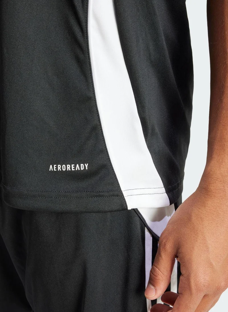 Adidas BLACK/WHITE Tiro24 Jersey for Men | Best Price UAE