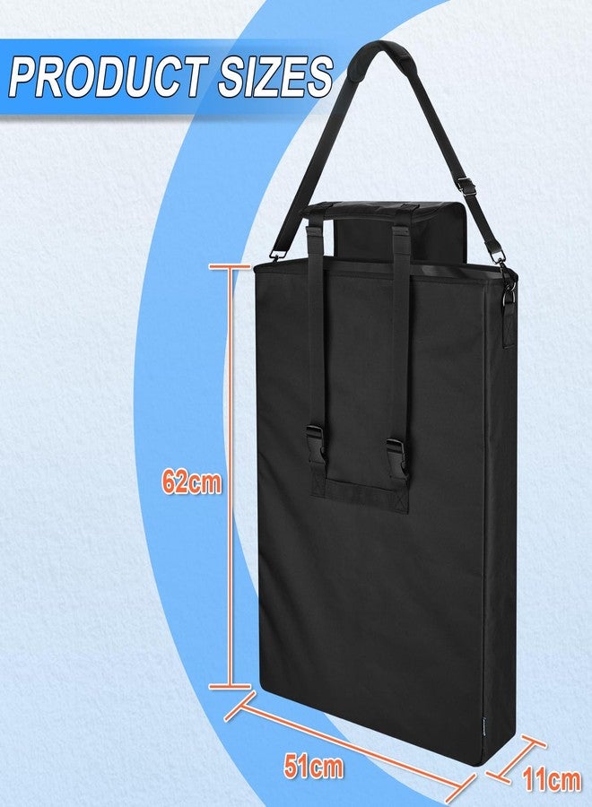 Homakover Black Telescoping Ladders Bag with Shoulder Strap, Extension Ladders Bag, Household Engineering Ladder Carrying Case, Black, Travel - Image 2