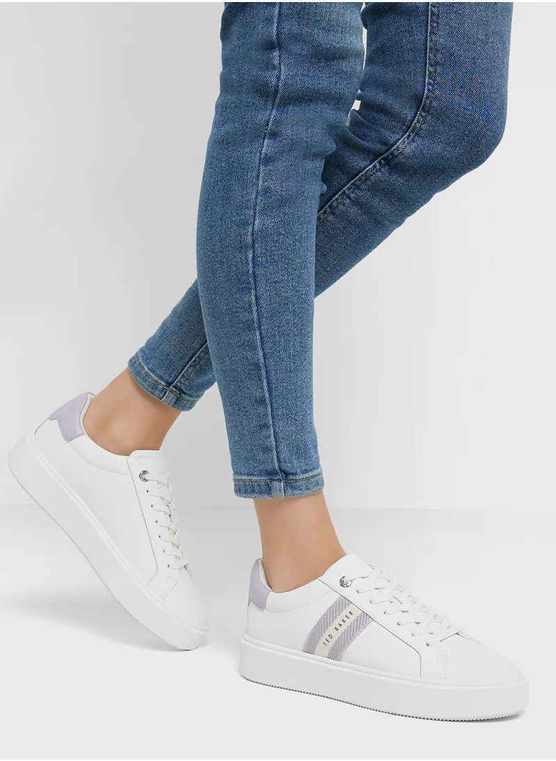 Ted Baker Lace Up Low Top Sneakers