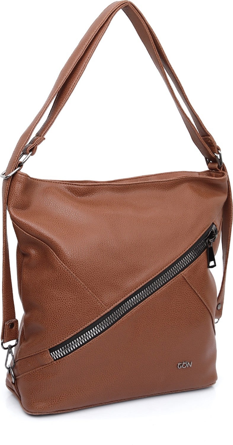 GÖNDERİ Gön Women's Shoulder and Backpack Bag B0651 - Image 2