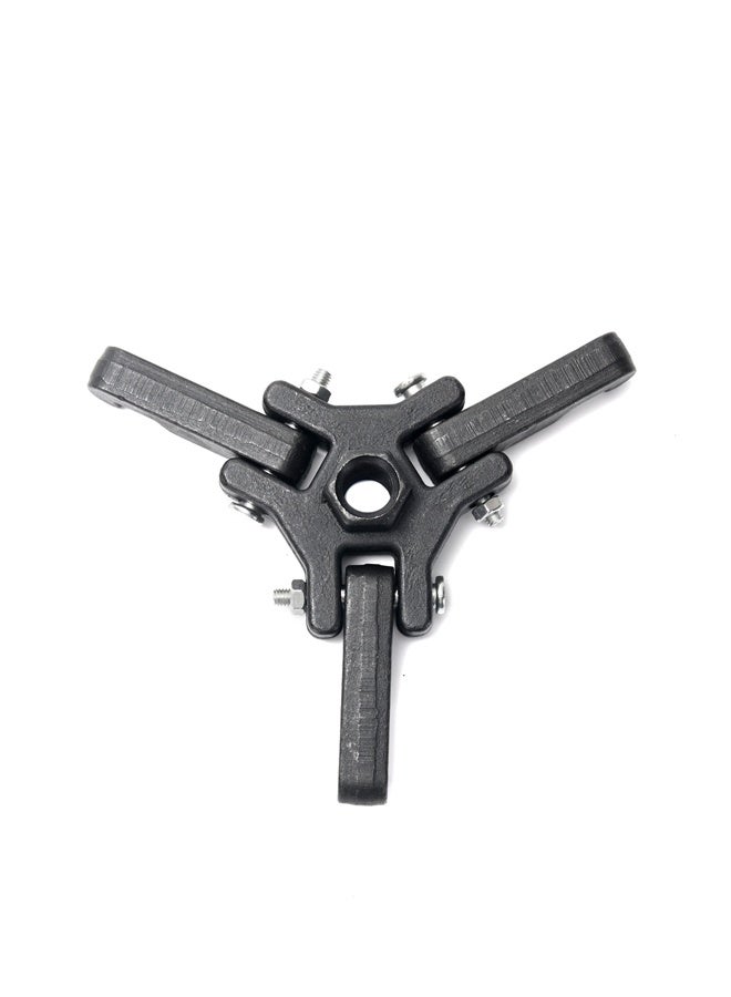 LAWAZIM 3-Jaw Harmonic Balancer Puller Set - 6 Piece Adjustable 3-Jaw Pulley Puller Kit for Removing Harmonic Balancers and Dampers, Compatible with Cars SUVs Vans and Pickup Trucks - Image 4