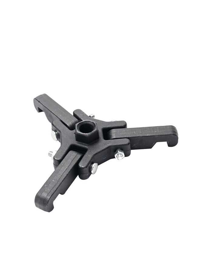 LAWAZIM 3-Jaw Harmonic Balancer Puller Set - 6 Piece Adjustable 3-Jaw Pulley Puller Kit for Removing Harmonic Balancers and Dampers, Compatible with Cars SUVs Vans and Pickup Trucks - Image 5