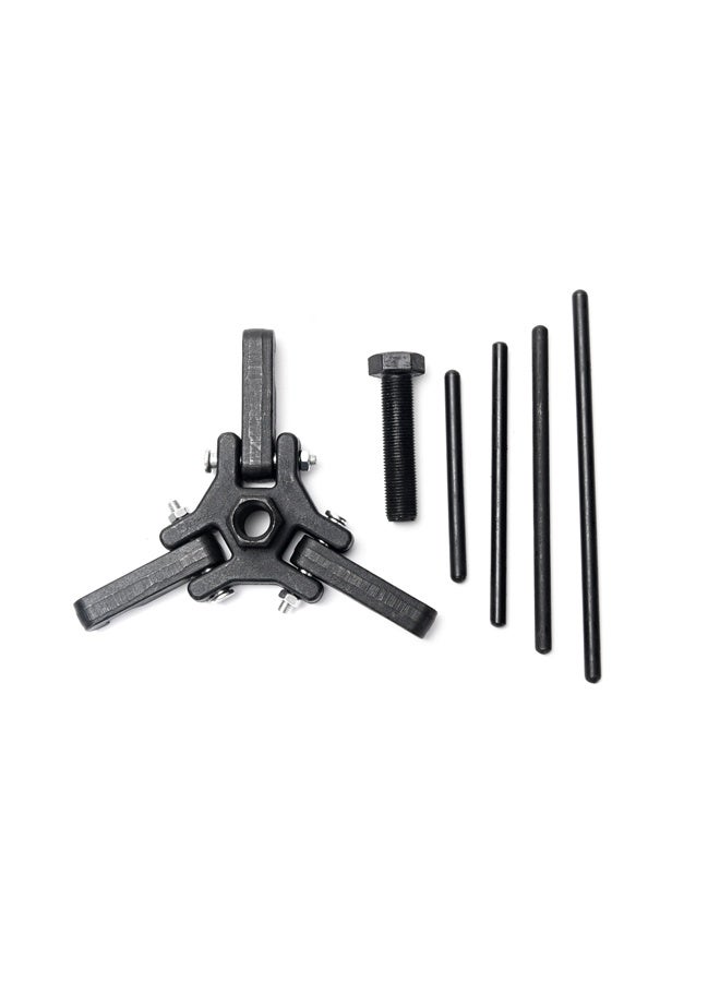 LAWAZIM 3-Jaw Harmonic Balancer Puller Set - 6 Piece Adjustable 3-Jaw Pulley Puller Kit for Removing Harmonic Balancers and Dampers, Compatible with Cars SUVs Vans and Pickup Trucks - Image 2