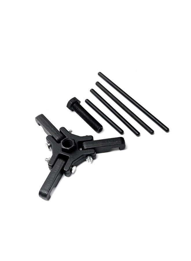 LAWAZIM 3-Jaw Harmonic Balancer Puller Set - 6 Piece Adjustable 3-Jaw Pulley Puller Kit for Removing Harmonic Balancers and Dampers, Compatible with Cars SUVs Vans and Pickup Trucks - Image 3