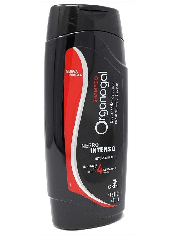 Grisi - Organogal Shampoo| Darkening Shampoo with Cactus Extract, Darkening Hair Product for Gray Hair; 13.5 Fl Ounces - Image 1