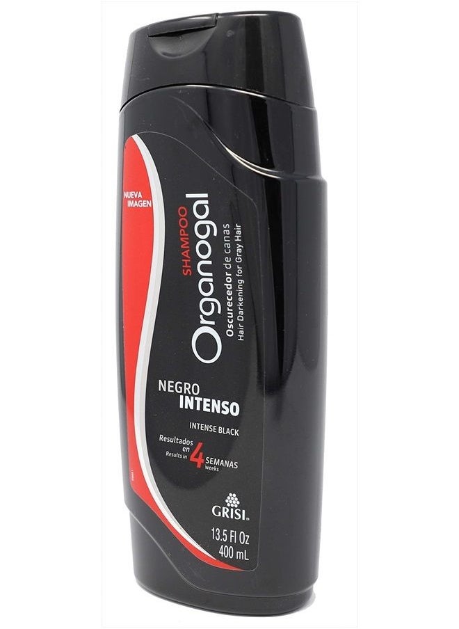 Grisi - Organogal Shampoo| Darkening Shampoo with Cactus Extract, Darkening Hair Product for Gray Hair; 13.5 Fl Ounces - Image 1