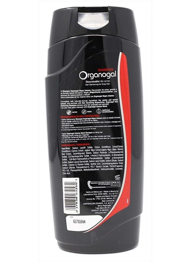 Grisi - Organogal Shampoo| Darkening Shampoo with Cactus Extract, Darkening Hair Product for Gray Hair; 13.5 Fl Ounces - Image 1