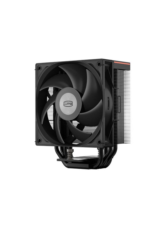 Pccooler Rt500 Digital Display, Bk Matte Black, Cpu Air Cooler - Image 3