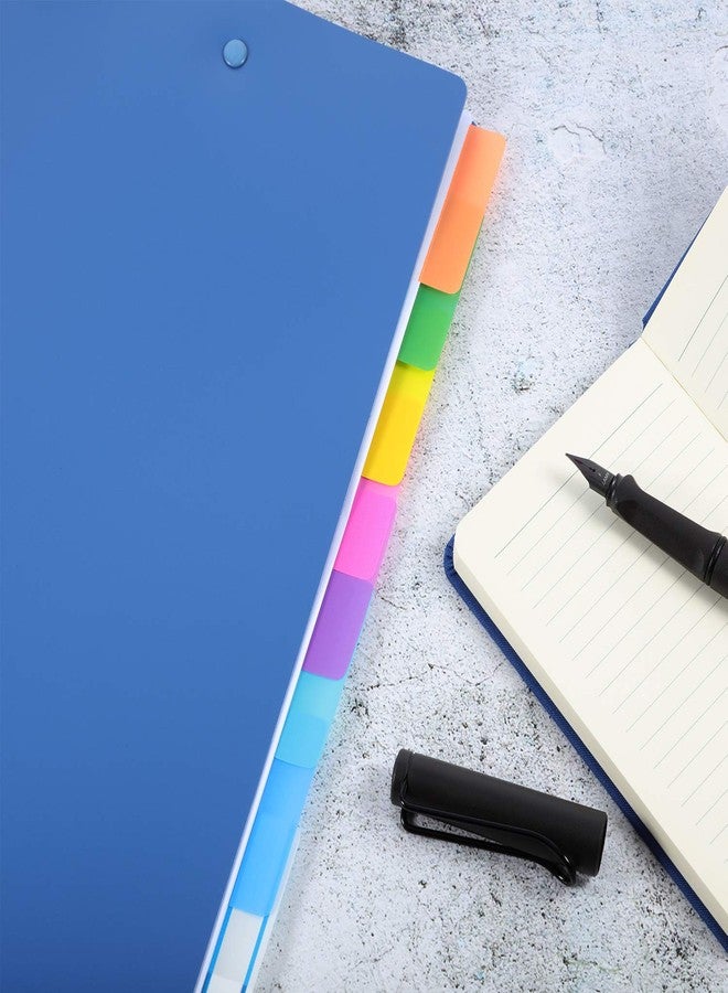 Jovitec 800 Pcs 40 Sets Sticky Tabs 2 Inch Colored Index Tabs Writable and Repositionable Labels for File Folders Books Reading Notes Classify File(Novelty Colors) - Image 4