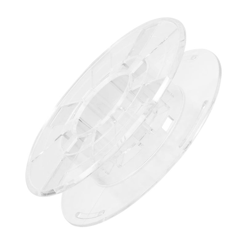 Gleavi 0.25kg Printing Filament Tray Extension Cord Reel Storage Cord Organizer for Wires Cable Power Transparent - Image 2