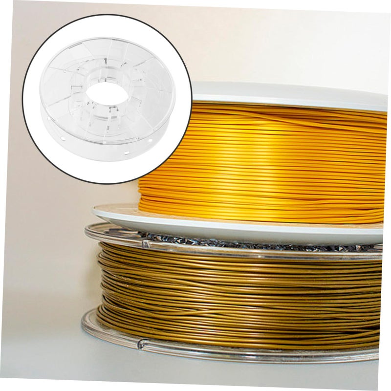 Gleavi 0.25kg Printing Filament Tray Extension Cord Reel Storage Cord Organizer for Wires Cable Power Transparent - Image 5