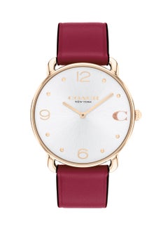 COACH Women's Analog Round Shape Leather Wrist Watch 14504204 - 36 Mm  - Image 2