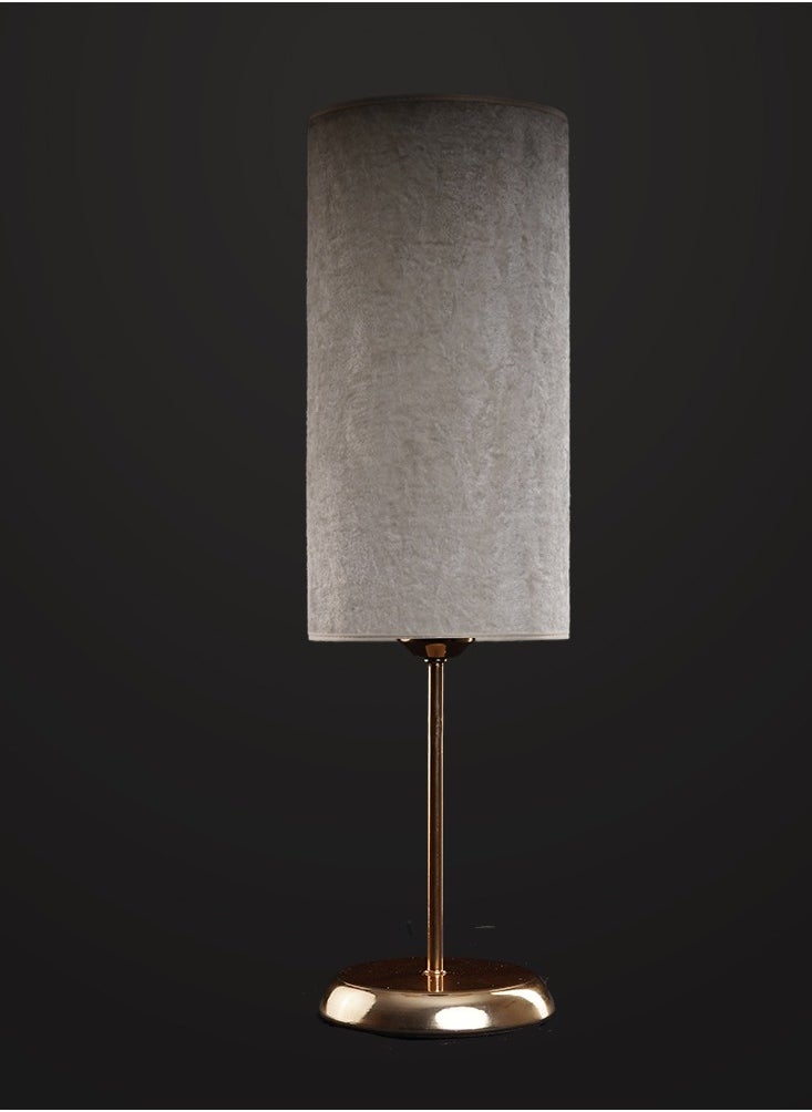 Cluc - Petit Tavolo Gold Table Lamp - Beige (Velvet) - Image 1