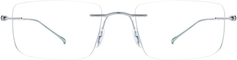 FONEX Titanium Glasses Frame,Rimless Frameless Optical Eyewear Eyeglasses for Men and Women F85634 - Image 4