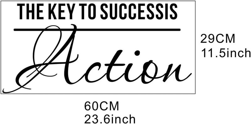 Delma Inspirational Wall Decal - The Key to Success - Image 2