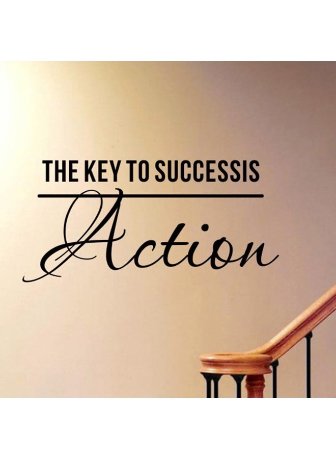 Delma Inspirational Wall Decal - The Key to Success - Image 1