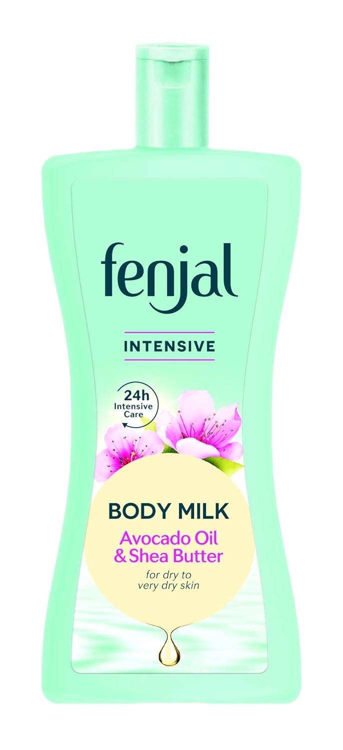 Fenjal Intensive Body Milk with Avocado Oil and Shea Butter For Dry to Very Dry Skin 400 ml
