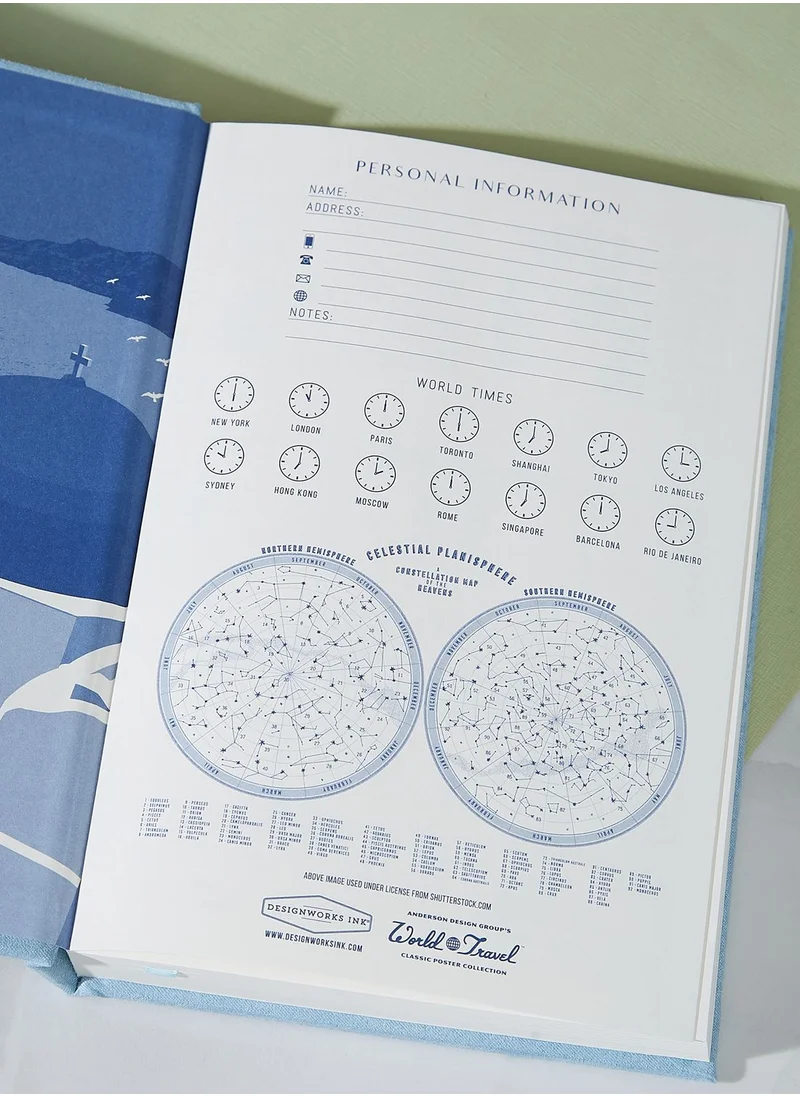 DesignWorks Ink Santorini Journal