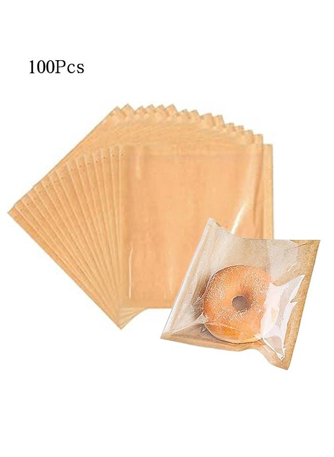 ماركة غير محددة - 100 كيس خبز قابل للغلق حراريا - Image 1