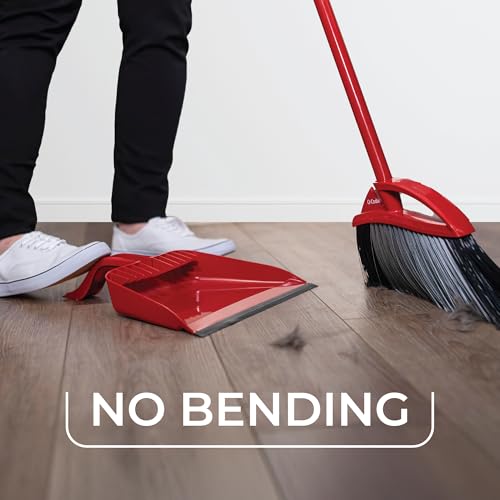 o cedar O-Cedar Pet Pro Broom with Step-On Dustpan | Remove 99% with One Sweep | DustPan Removes 3 Times More Pet Hair | Quiet Cleaning Tool for Cat and Dog Owners - Image 4